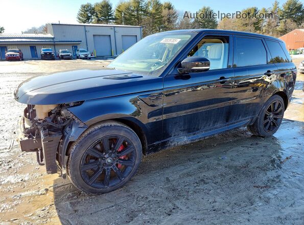 SALWR2RE7KA859957 2019 LAND ROVER RANGE Black Vista tres cuartos delantera izquierda
