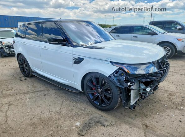 SALWR2REXKA825009 2019 LAND ROVER RANGE Белый Передняя правая четверть