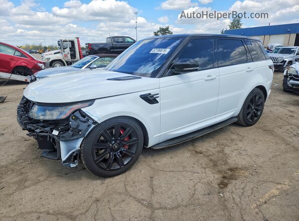 SALWR2REXKA825009 2019 LAND ROVER RANGE Белый Передняя левая четверть