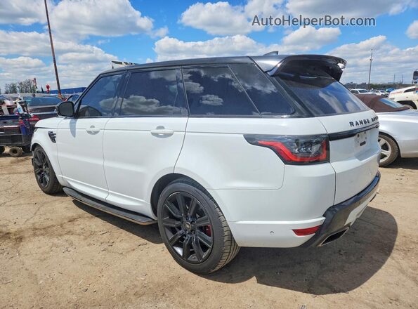 SALWR2REXKA825009 2019 LAND ROVER RANGE Белый Задняя левая четверть