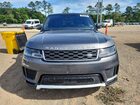 2018 Land Rover Range Rover Sport Hse Серый vin: SALWR2RK6JA198605