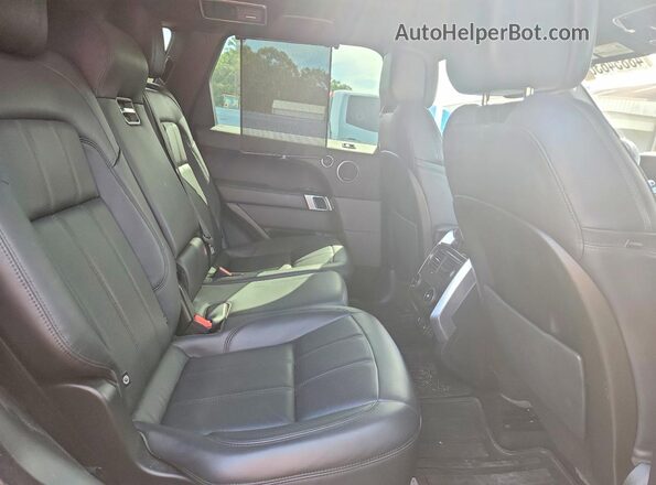 SALWR2RK6JA198605 2018 LAND ROVER RANGE Серый Вид задней части салона
