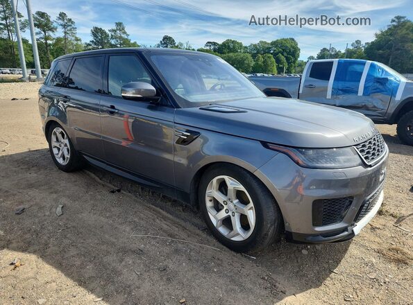 SALWR2RK6JA198605 2018 LAND ROVER RANGE Серый Передняя правая четверть