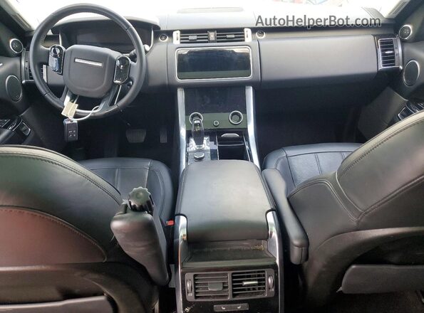 SALWR2RK7JA400738 2018 LAND ROVER RANGE Серый Вид панели приборов