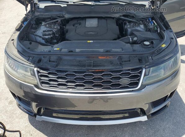 SALWR2RK7JA400738 2018 LAND ROVER RANGE Серый Вид подкапотного пространства