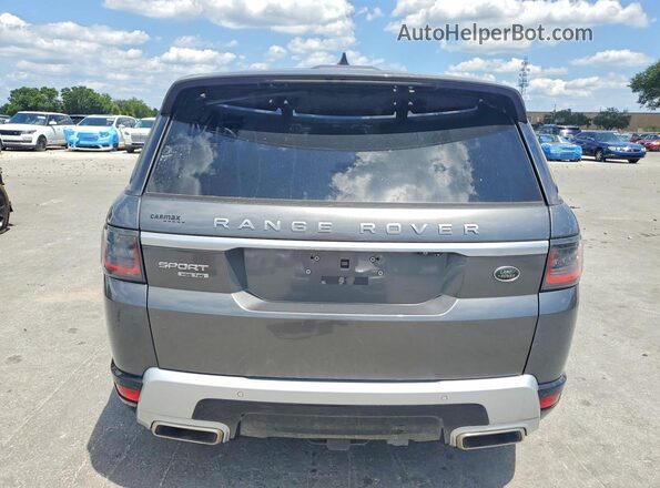 SALWR2RK7JA400738 2018 LAND ROVER RANGE Серый Вид сзади