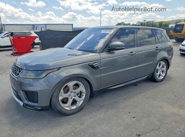 SALWR2RK7JA400738 2018 LAND ROVER RANGE Серый Передняя левая четверть