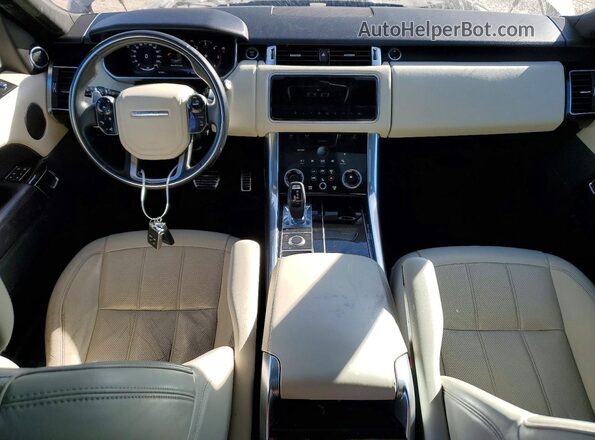 SALWR2RK8MA763294 2021 LAND ROVER RANGE Серый Вид панели приборов