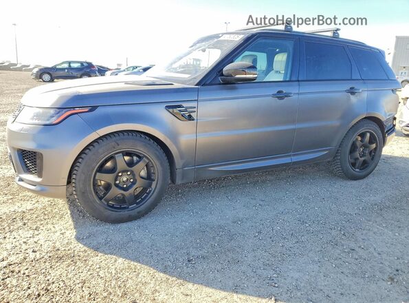 SALWR2RK8MA763294 2021 LAND ROVER RANGE Серый Передняя левая четверть