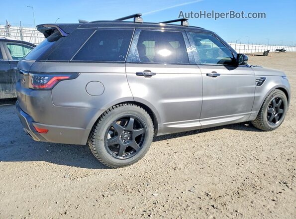 SALWR2RK8MA763294 2021 LAND ROVER RANGE Серый Задняя правая четверть