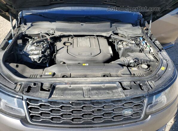 SALWR2RK8MA763294 2021 LAND ROVER RANGE Серый Вид подкапотного пространства