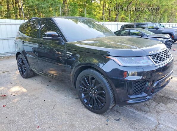 SALWR2RK9JA182365 2018 LAND ROVER RANGE Черный Передняя правая четверть