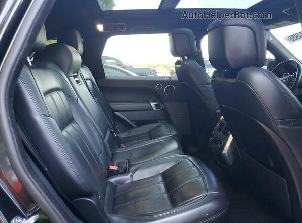 SALWR2RK9JA182365 2018 LAND ROVER RANGE Черный Вид задних сидений