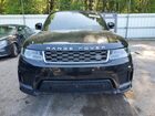 2018 Land Rover Range Rover Sport Hse Черный vin: SALWR2RK9JA182365