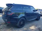 2018 Land Rover Range Rover Sport Hse Черный vin: SALWR2RK9JA182365