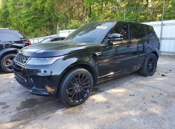 SALWR2RK9JA182365 2018 LAND ROVER RANGE Черный Передняя левая четверть