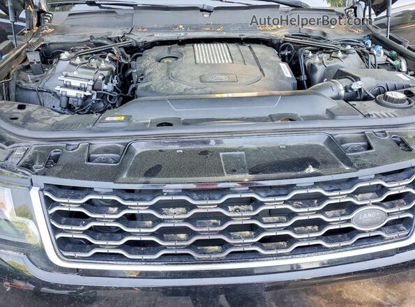 SALWR2RK9JA182365 2018 LAND ROVER RANGE Черный Вид задней части салона