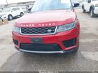 2019 Land Rover Range Rover Sport Hse Mhev Красный vin: SALWR2RU4KA863830