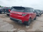 2019 Land Rover Range Rover Sport Hse Mhev Красный vin: SALWR2RU4KA863830