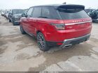 2019 Land Rover Range Rover Sport Hse Mhev Красный vin: SALWR2RU4KA863830