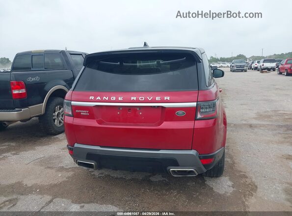 SALWR2RU4KA863830 2019 LAND ROVER RANGE ROVER SPORT Красный 
