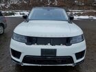 2019 Land Rover Range Rover Sport Hse Белый vin: SALWR2RU4KA863973