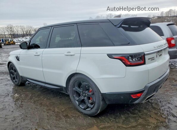SALWR2RU4KA863973 2019 LAND ROVER RANGE Белый Задняя левая четверть