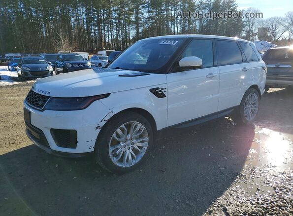 SALWR2RV0KA846998 2019 LAND ROVER RANGE Белый Передняя левая четверть