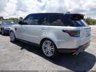 2019 Land Rover Range Rover Sport Hse Silver vin: SALWR2RV0KA850016