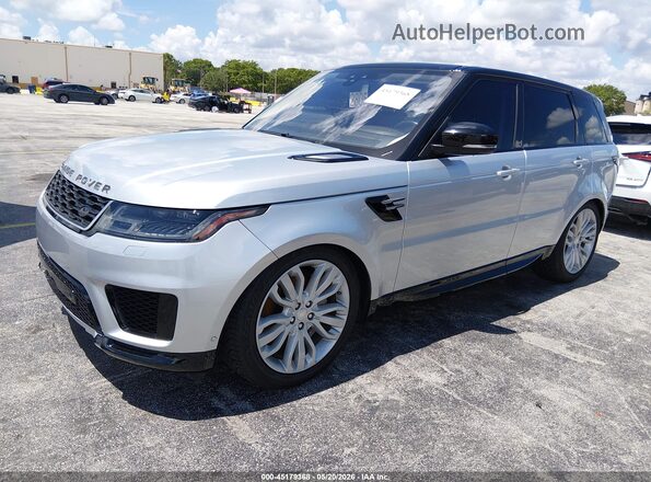 SALWR2RV0KA850016 2019 LAND ROVER RANGE ROVER SPORT Silver Przód lewy