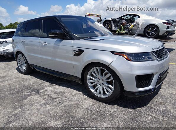 SALWR2RV0KA850016 2019 LAND ROVER RANGE ROVER SPORT Silver Przód prawy