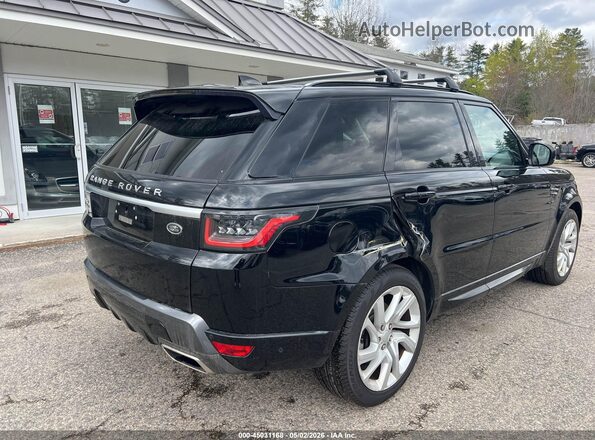 SALWR2RV1KA833757 2019 LAND ROVER RANGE ROVER SPORT Black Tył prawy
