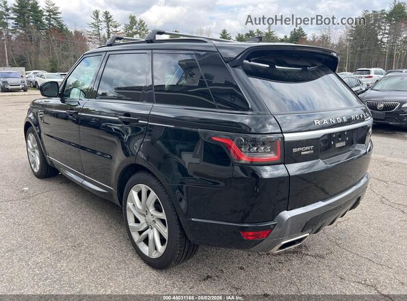 SALWR2RV1KA833757 2019 LAND ROVER RANGE ROVER SPORT Black Tył lewy