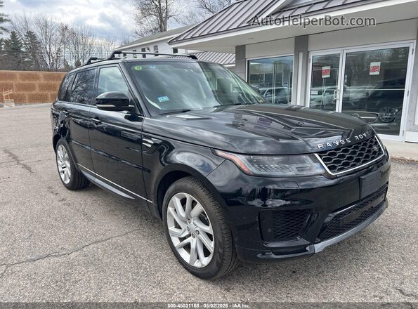 SALWR2RV1KA833757 2019 LAND ROVER RANGE ROVER SPORT Black Przód prawy