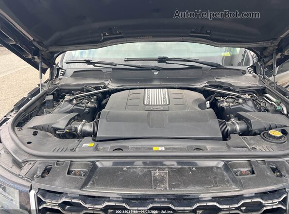 SALWR2RV1KA833757 2019 LAND ROVER RANGE ROVER SPORT Black Widok z tyłu