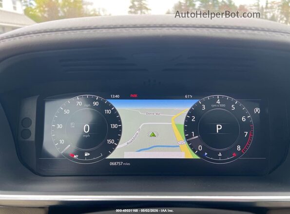 SALWR2RV1KA833757 2019 LAND ROVER RANGE ROVER SPORT Black Widok tylnych siedzeń