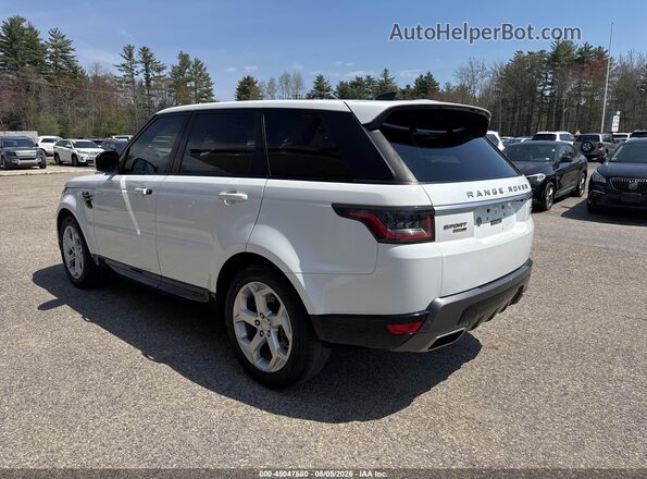 SALWR2RV2JA405808 2018 LAND ROVER RANGE ROVER SPORT White Tył lewy