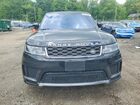 2019 Land Rover Range Rover Sport Hse Черный vin: SALWR2RV3KA417953