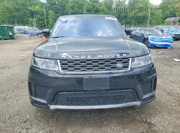 SALWR2RV3KA417953 2019 LAND ROVER RANGE Черный Вид спереди