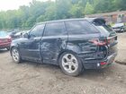 2019 Land Rover Range Rover Sport Hse Черный vin: SALWR2RV3KA417953
