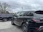 2019 Land Rover Range Rover Sport Hse Черный vin: SALWR2RV3KA828527