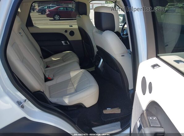 SALWR2RV5KA845393 2019 LAND ROVER RANGE ROVER SPORT White Widok naklejki z numerem VIN