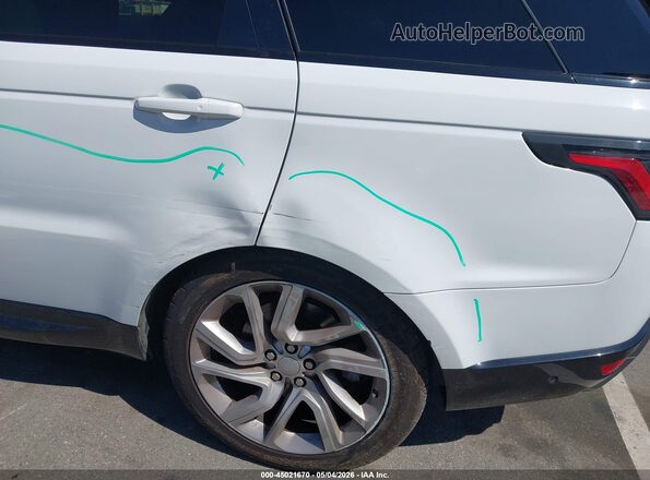 SALWR2RV5KA845393 2019 LAND ROVER RANGE ROVER SPORT White Widok z przodu