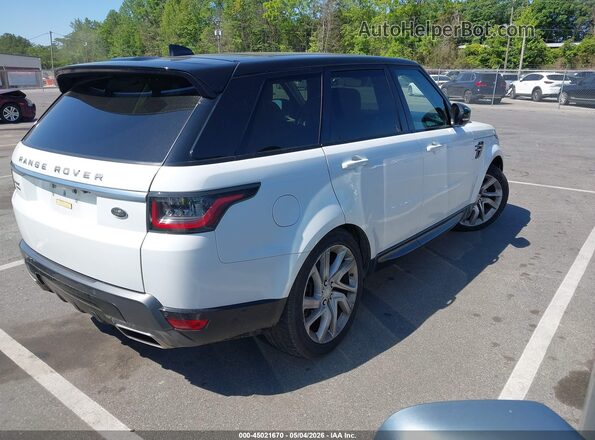 SALWR2RV5KA845393 2019 LAND ROVER RANGE ROVER SPORT White Tył prawy