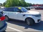 2019 Land Rover Range Rover Sport Hse White vin: SALWR2RV5KA845393 2019 Land Rover Range Rover Sport Hse White vin: SALWR2RV5KA845393