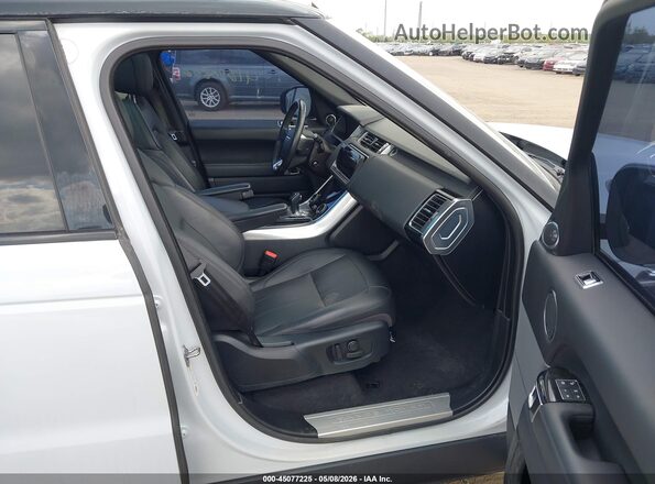 SALWR2RV6KA426887 2019 LAND ROVER RANGE ROVER SPORT Белый Вид салона спереди