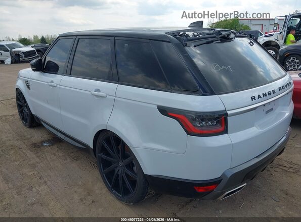 SALWR2RV6KA426887 2019 LAND ROVER RANGE ROVER SPORT Белый Задняя левая четверть