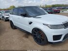 2019 Land Rover Range Rover Sport Hse Белый vin: SALWR2RV6KA426887