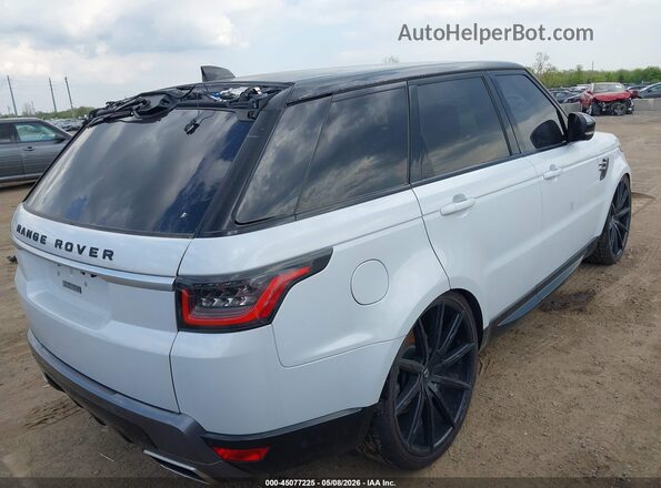 SALWR2RV6KA426887 2019 LAND ROVER RANGE ROVER SPORT Белый Задняя правая четверть