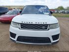 2019 Land Rover Range Rover Sport Hse Белый vin: SALWR2RV6KA426887